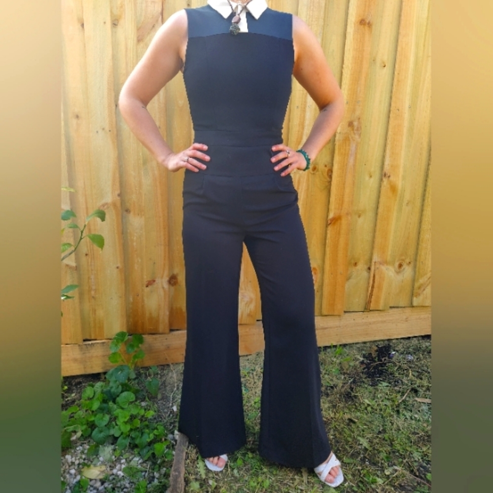 Black Cue Jumpsuit